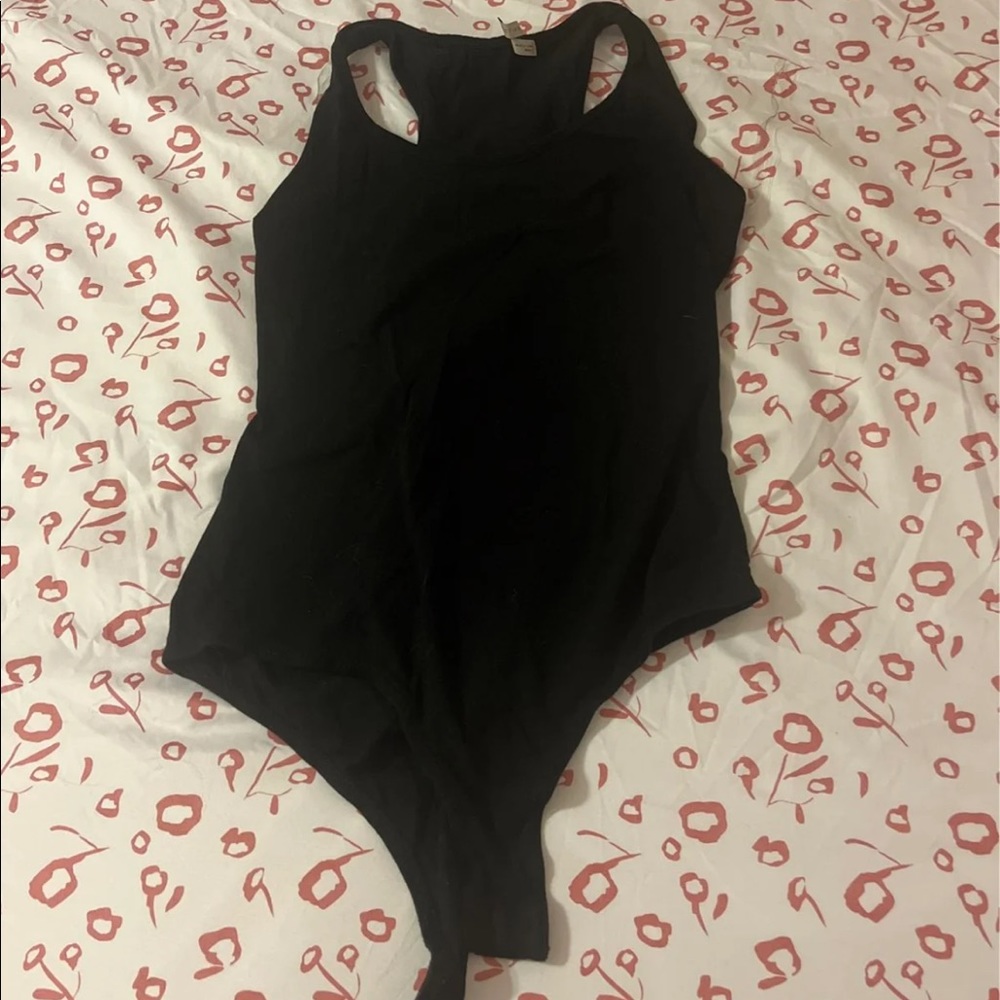 Active Basic S Black Bodysuit